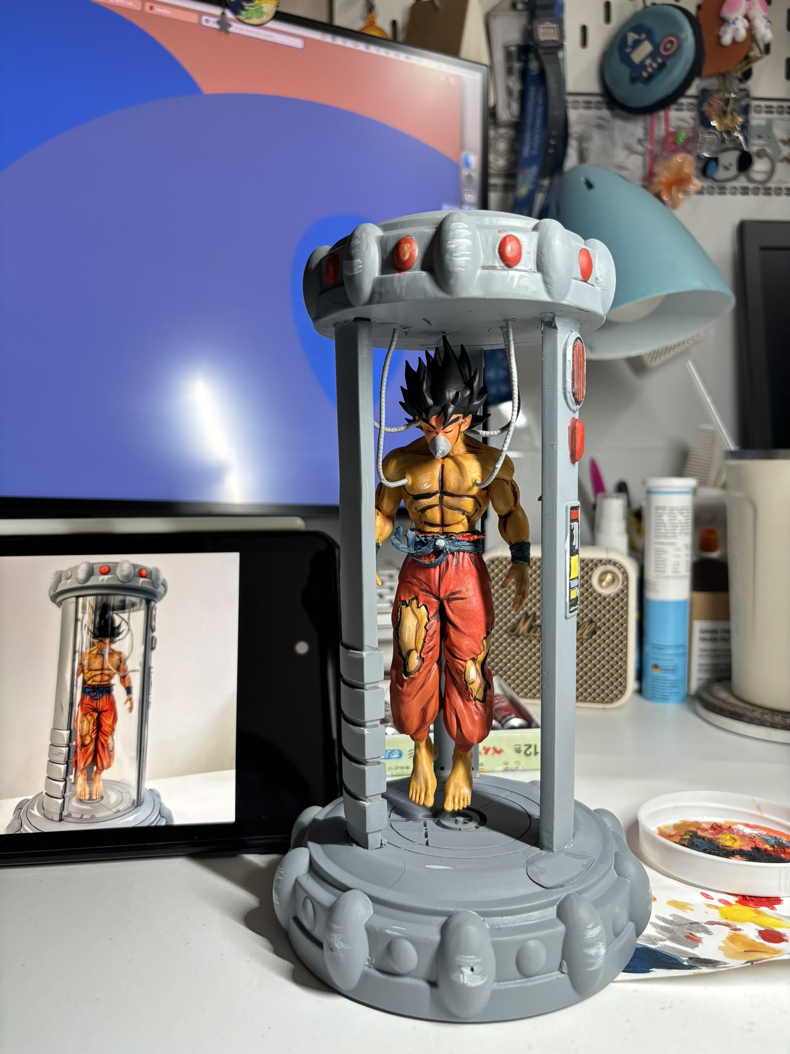 A 3D acrylic color study