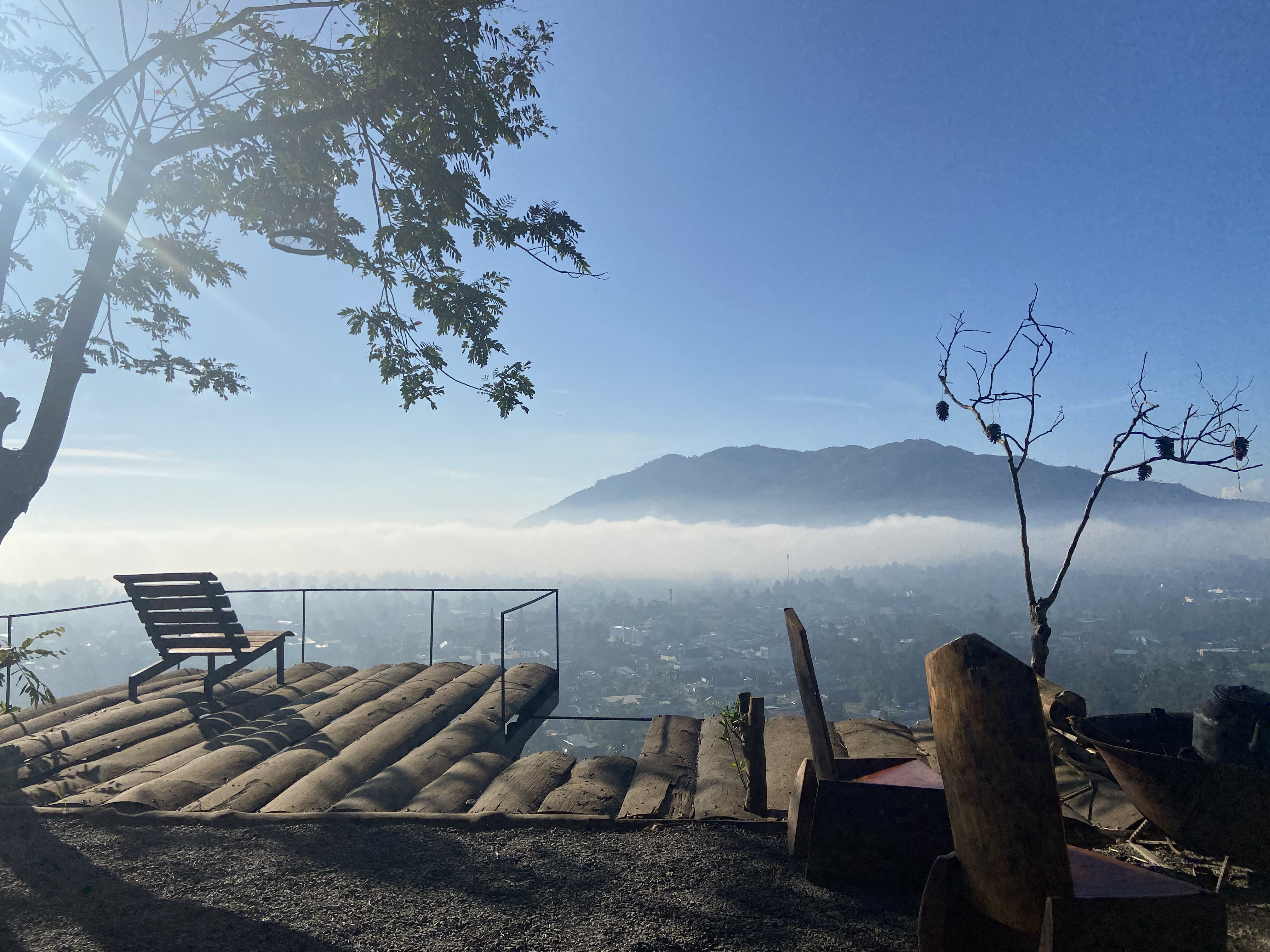 A peaceful wanderer moment