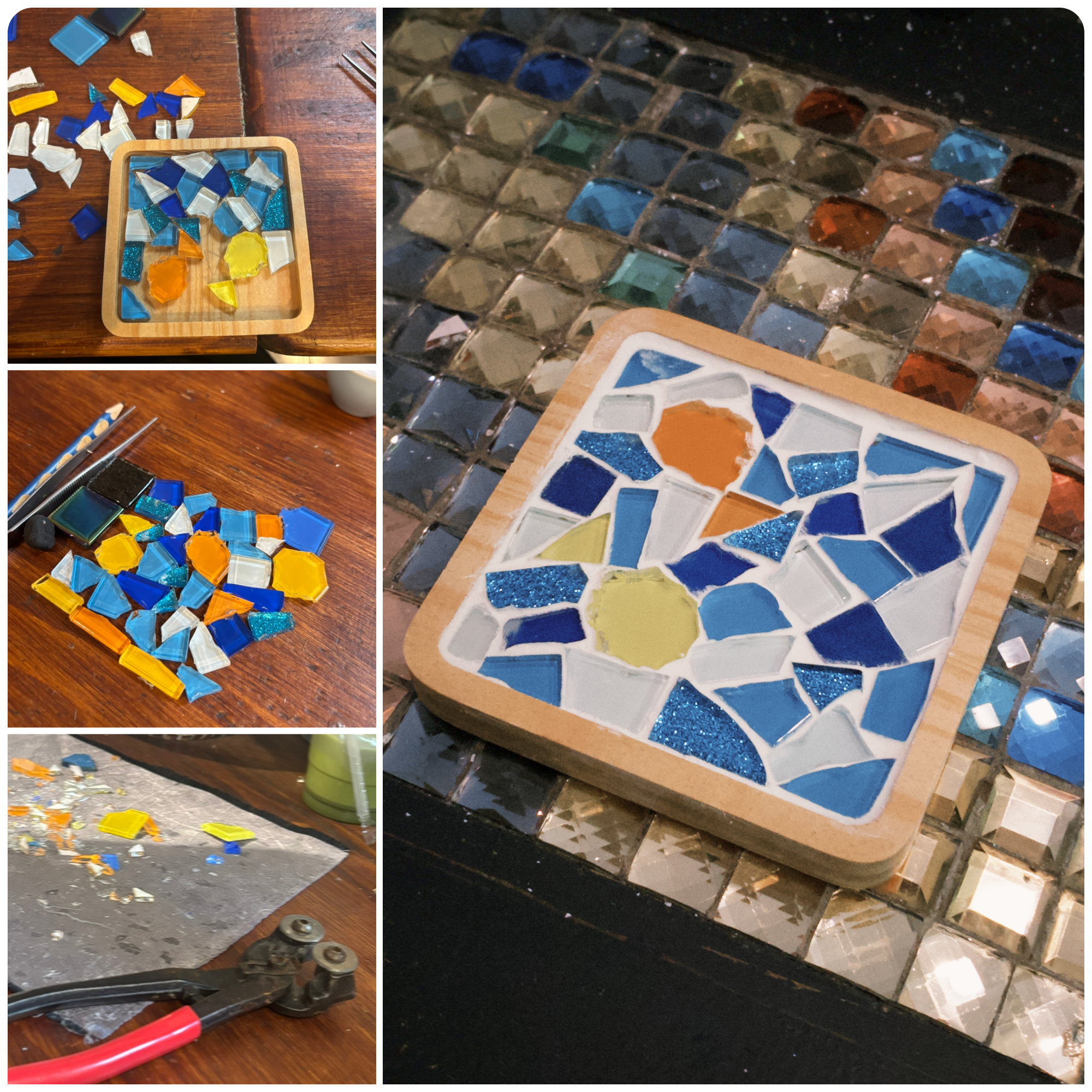 A mosaic DIY project