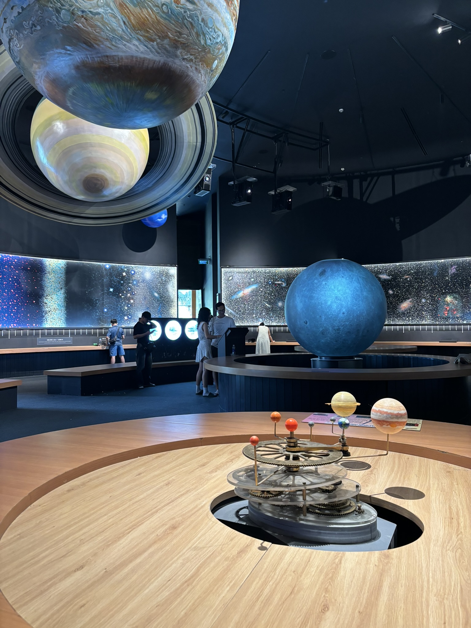 A science exhibition display