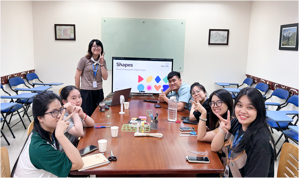 Visual thinking with shapes workshop